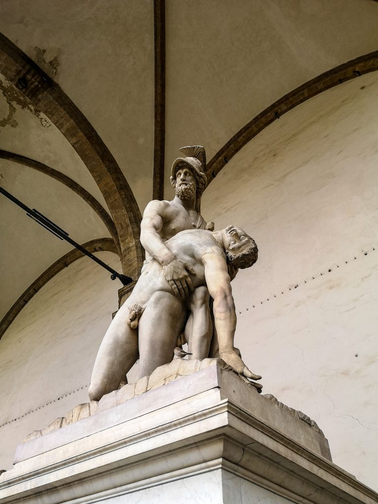 скулптури във Лоджия Ланзи (Loggia dei Lanzi) Флоренция