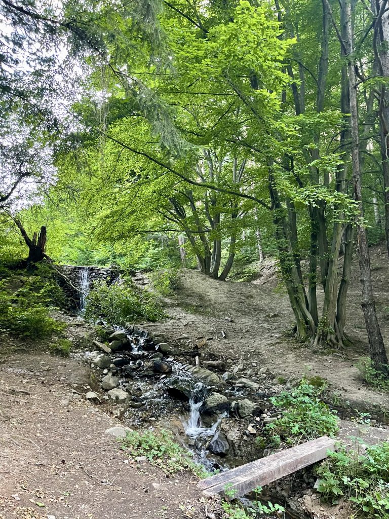 Водна каскада по пътеката към Симеоновските езера